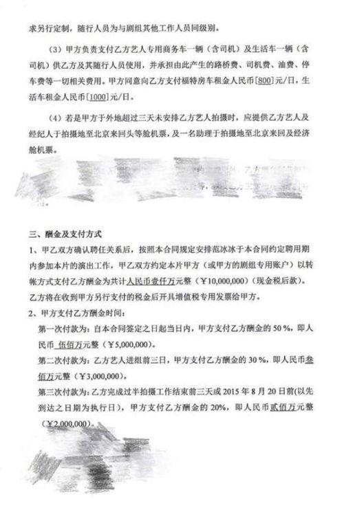 明星的大小合同,背后的利益与规则